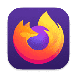 Firefox (dark / gradient)