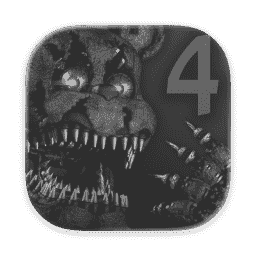 Five Nights at Freddy's 4  macOS Tahoe  (Clear Dark)