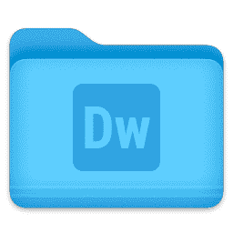 Folder - Adobe Dreamweaver macOS icon