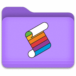 Folder - AppleScript (Alt) macOS icon