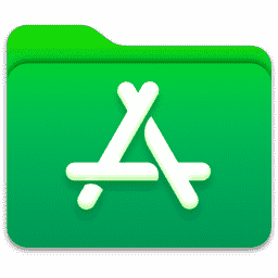 Folder - Appstore (Green) macOS icon