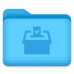 Folder - Ballot Box 01 macOS icon
