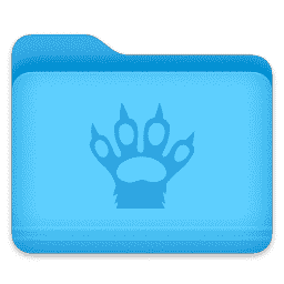 Folder - Bear Paw macOS icon