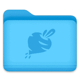Folder - Beetroot macOS icon