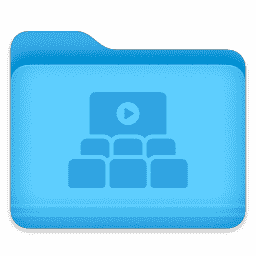 Folder - Cinema 01 macOS icon