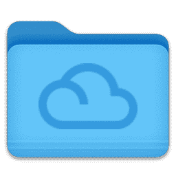 Folder - Cloud macOS icon
