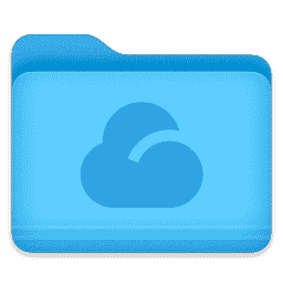 Folder - Cloud Too macOS icon