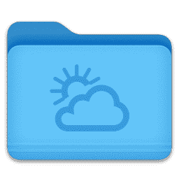 Folder - Cloudy Day macOS icon
