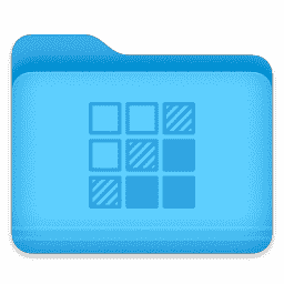 Folder - Colour Grid macOS icon