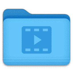 Folder - Film macOS icon