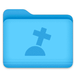 Folder - Grave macOS icon