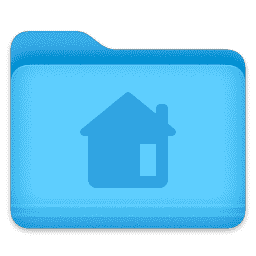 Folder - House macOS icon