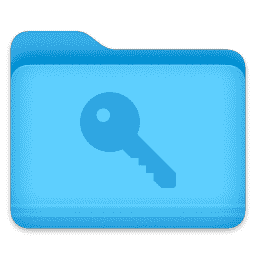Folder - Key macOS icon