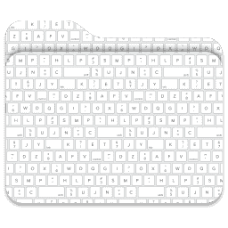 Folder - Keyboard macOS icon