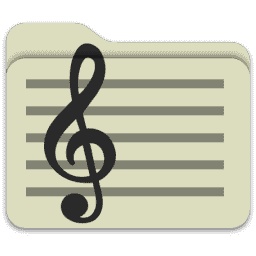 Folder - Music macOS icon