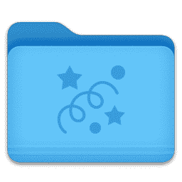 Folder - Party macOS icon