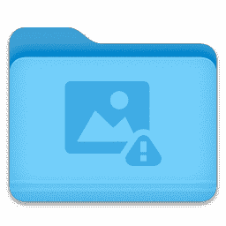 Folder - Private Images macOS icon