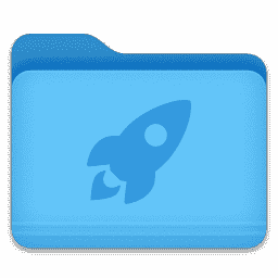 Folder - Rocket macOS icon