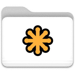 Folder - SVG (White) macOS icon