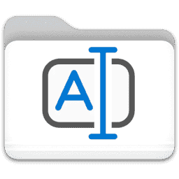 Folder - Text macOS icon