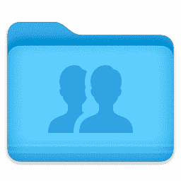 Folder - Users macOS icon