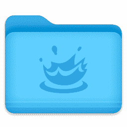 Folder - Water Splash