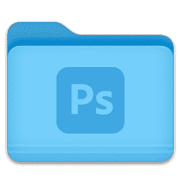 Folder Adobe Photoshop macOS icon