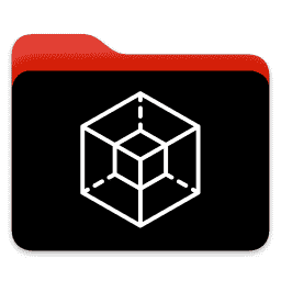 Folder Cinema 4D Assets macOS icon