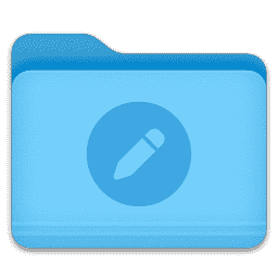 Folder Edit icon for macOS