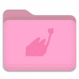 Folder Light Pink Nails