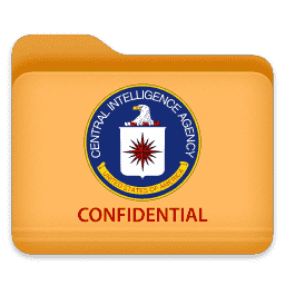 Folder Orange CIA Confidential