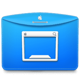 Folder System Desktop 5 macOS icon