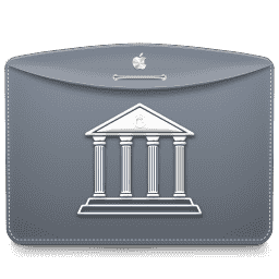 Folder System Library macOS icon