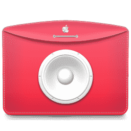 Folder System Music macOS icon
