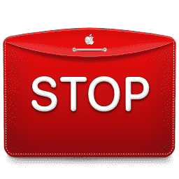 Folder System STOP II macOS icon
