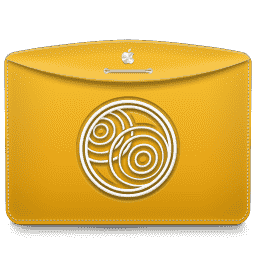 Folder System Server macOS icon