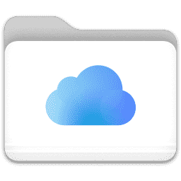 Folder – iCloud macOS icon