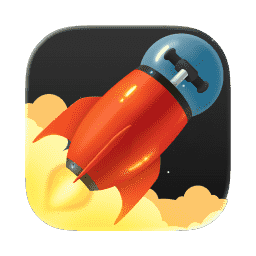 Folx (Liquid Glass Dark) macOS icon