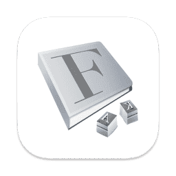 FontBook macOS icon