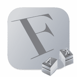 FontBook macOS icon