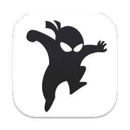Fonts Ninja Light macOS icon