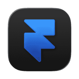 Framer (Dark) macOS icon