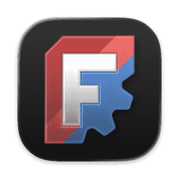 FreeCAD (Dark) macOS icon
