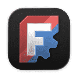 FreeCAD (Dark) macOS icon