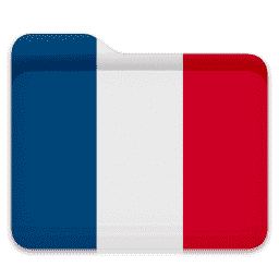 French flag folder