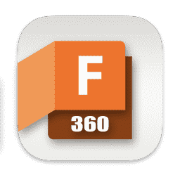 Fusion360 light macOS icon
