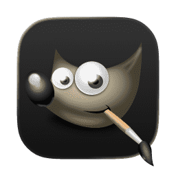 GIMP (Liquid Glass, Dark)