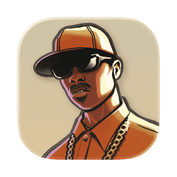 GTA San Andreas, Grand Theft Auto (Liquid Glass Default)