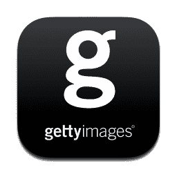 Getty Images (Dark) macOS icon