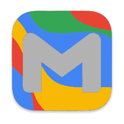 Gmail Colored Background (Transparent)
